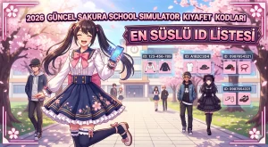 2026 Güncel Sakura School Simulator Kıyafet Kodları – En Süslü ID Listesi