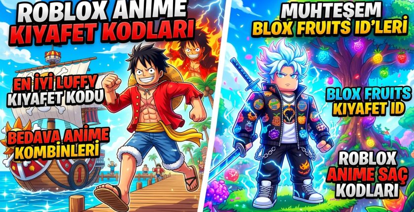 Roblox Anime Kıyafet Kodları: En İyi Luffy Ve Muhteşem Blox Fruits ID’leri