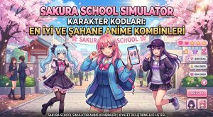 Sakura School Simulator Karakter Kodları: En İyi ve Şahane Anime Kombinleri