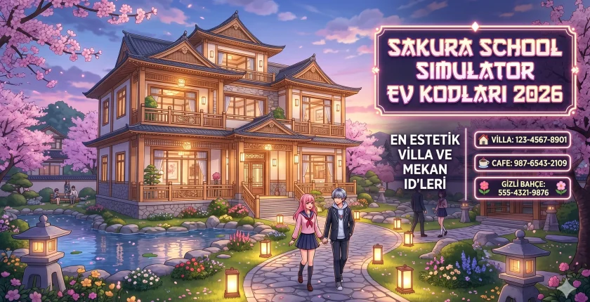 Sakura School Simulator Güncel Kıyafet ve Ev ID Kodları 2026