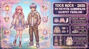 2026 En Estetik Toca Boca Karakter Kombinleri – Kıyafet Fikirleri