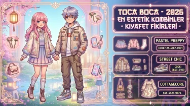 2026 En Estetik Toca Boca Karakter Kombinleri – Kıyafet Fikirleri